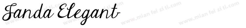 Janda Elegant字体转换